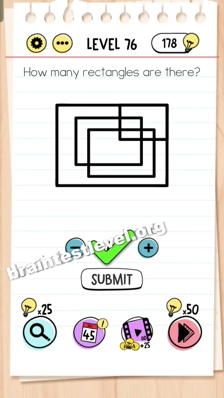 Brain Test Level 76 screenshot 2
