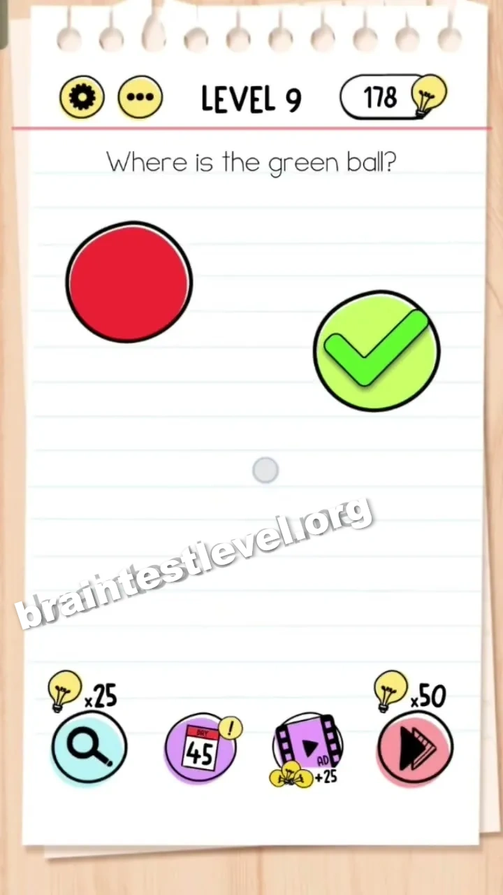 Brain Test Level 9 screenshot 2
