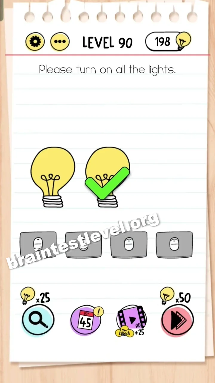 Brain Test Level 90 screenshot 2