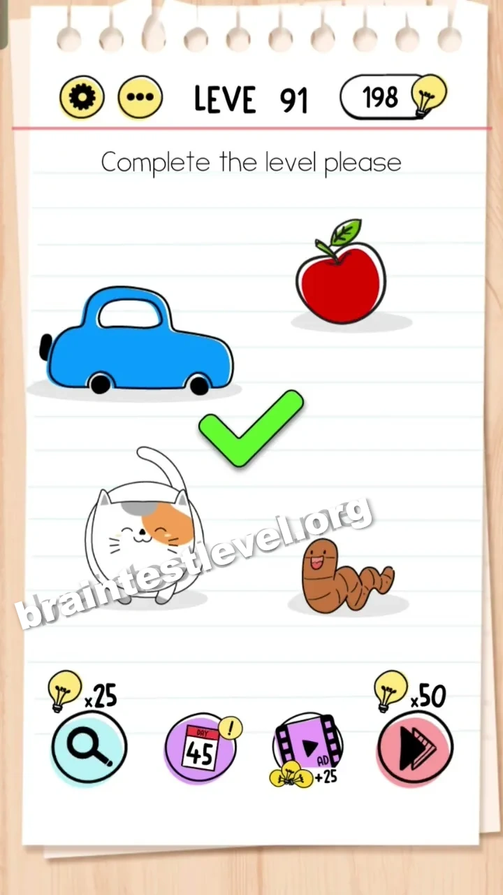 Brain Test Level 91 screenshot 2