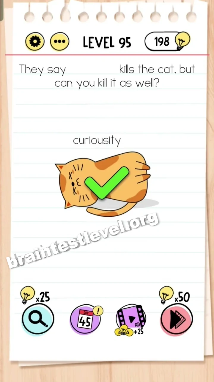 Brain Test Level 95 screenshot 2