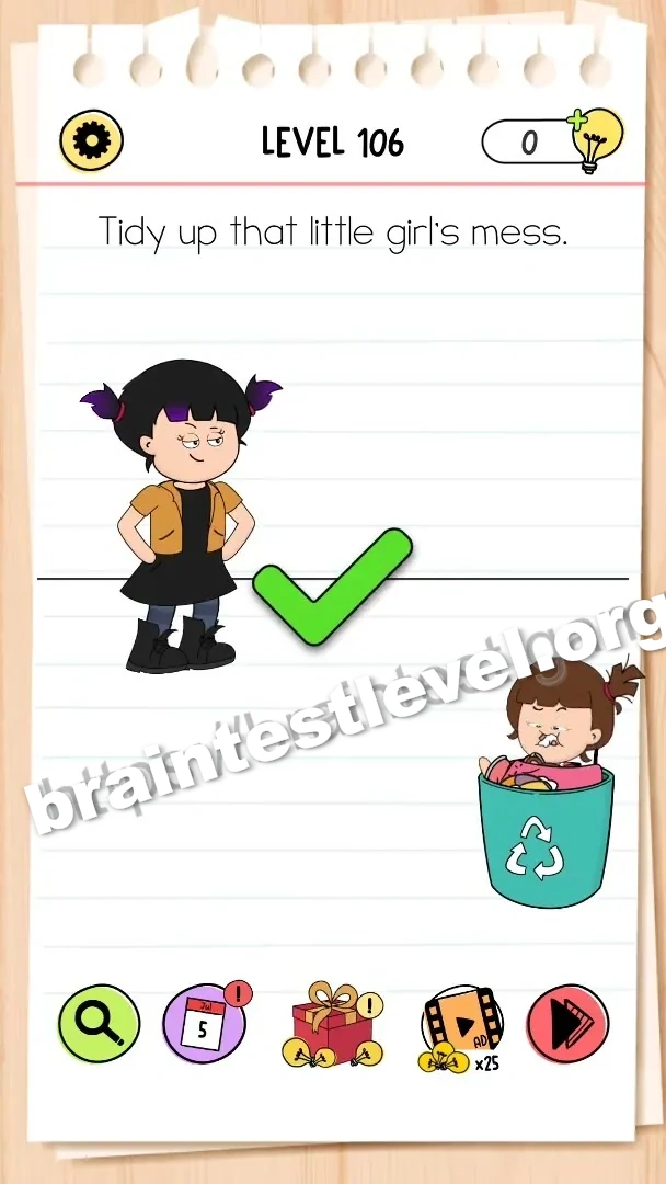 Brain Test All-Star Level 106 screenshot 2