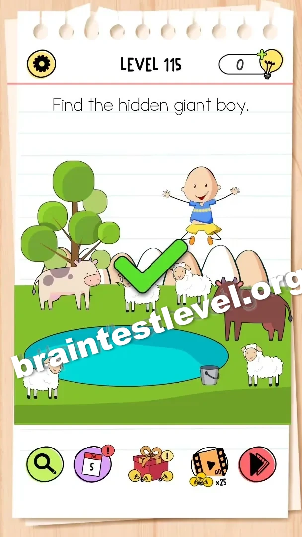 Brain Test All-Star Level 115 screenshot 2