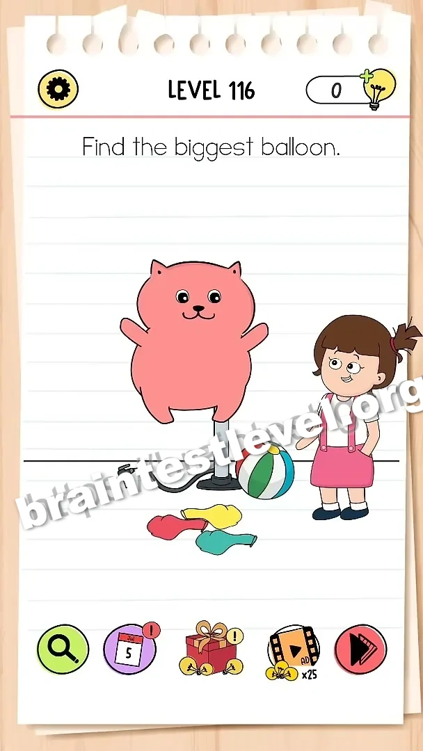 Level 116 screenshot