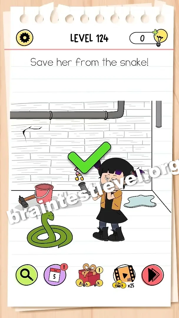 Brain Test All-Star Level 124 screenshot 2