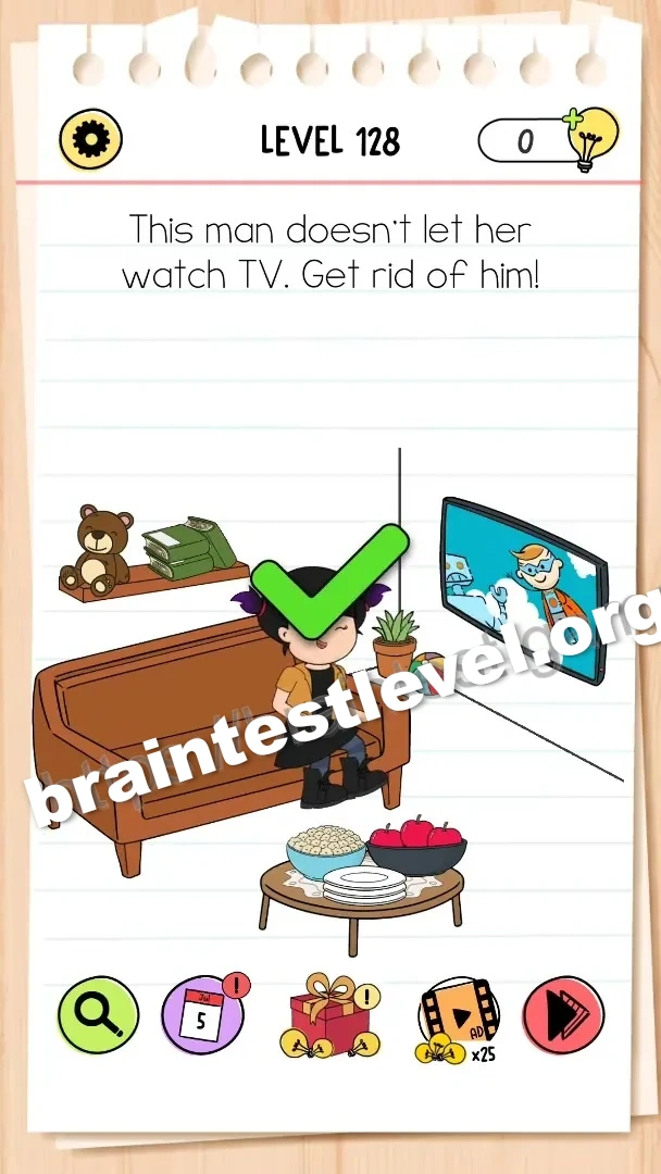 Brain Test All-Star Level 128 screenshot 2
