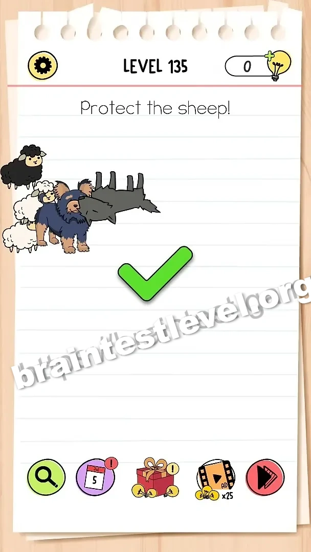 Brain Test All-Star Level 135 screenshot 2