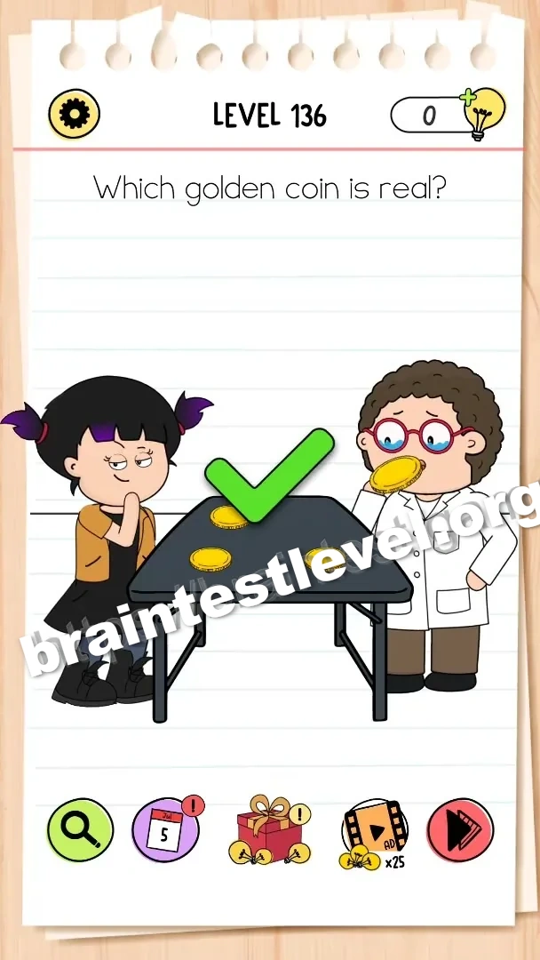 Brain Test All-Star Level 136 screenshot 2