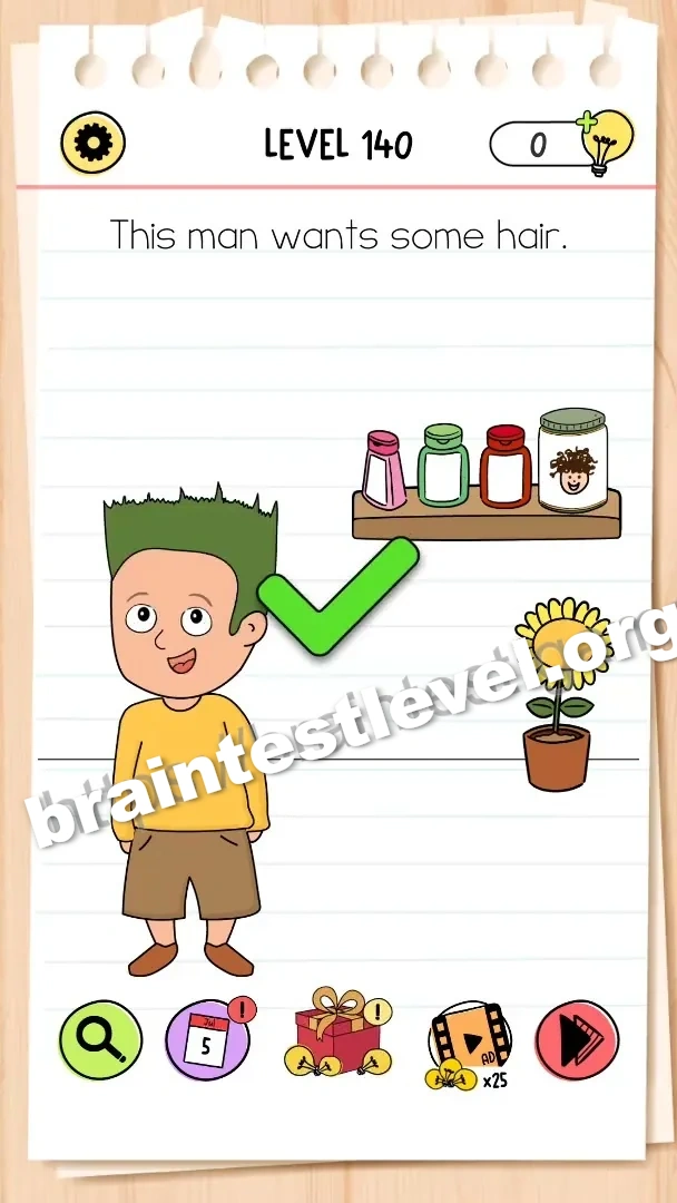 Brain Test All-Star Level 140 screenshot 2