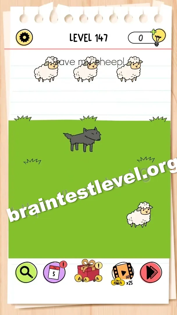 Level 147 screenshot