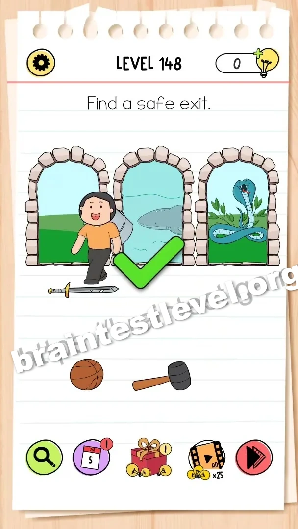 Brain Test All-Star Level 148 screenshot 2