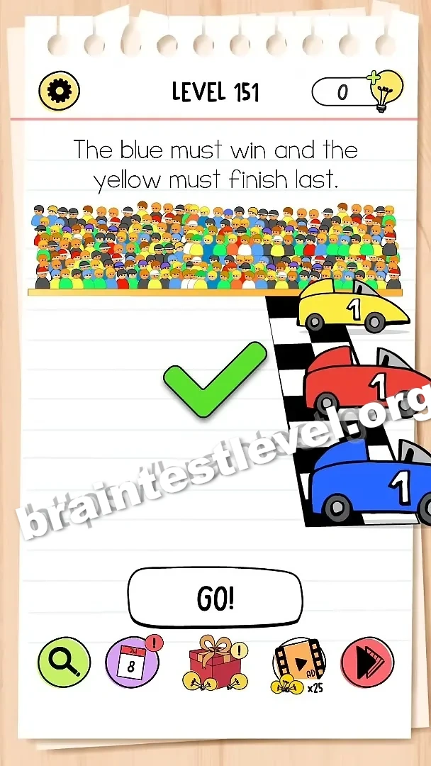 Brain Test All-Star Level 151 screenshot 2