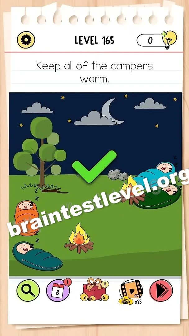 Brain Test All-Star Level 165 screenshot 2