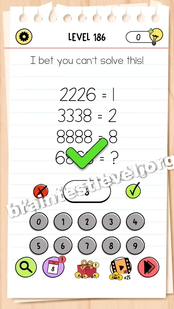 Level 186 screenshot