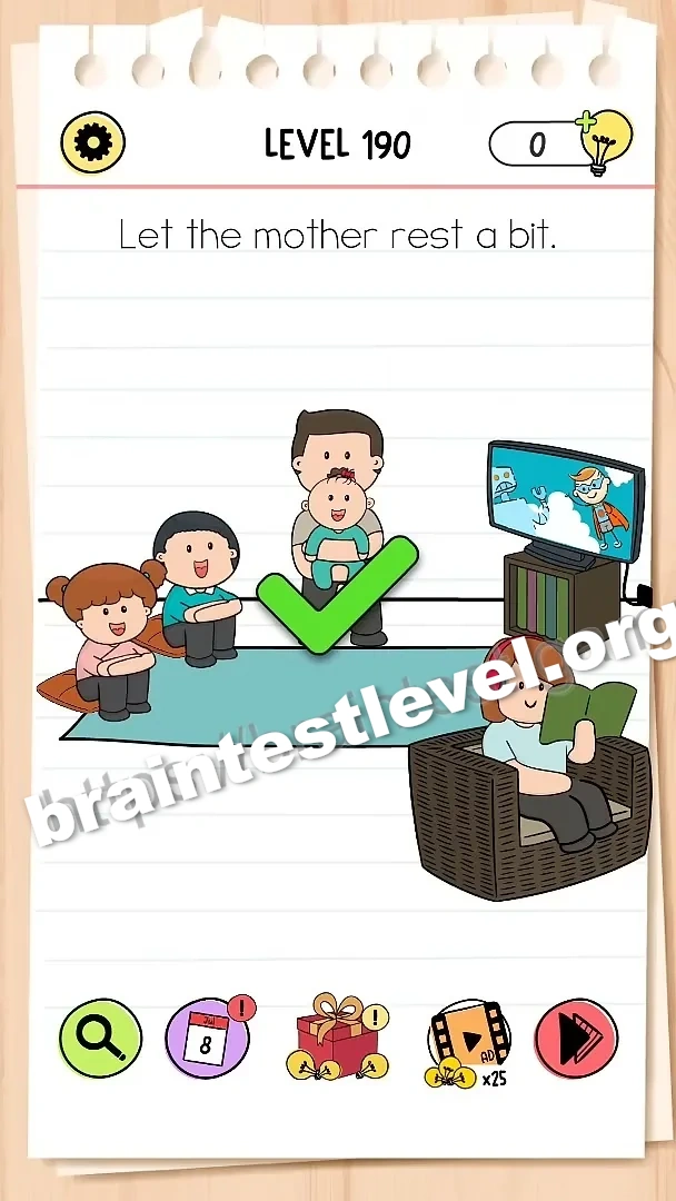 Brain Test All-Star Level 190 screenshot 2