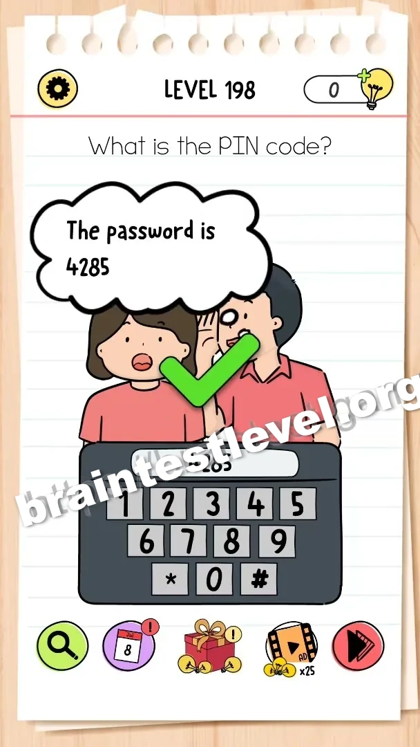 Brain Test All-Star Level 198 screenshot 2