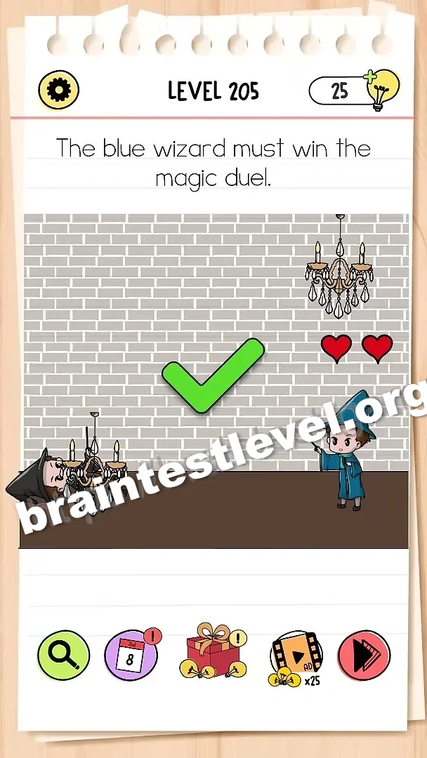 Brain Test All-Star Level 205 screenshot 2