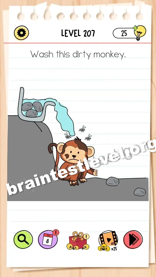 Level 207 screenshot
