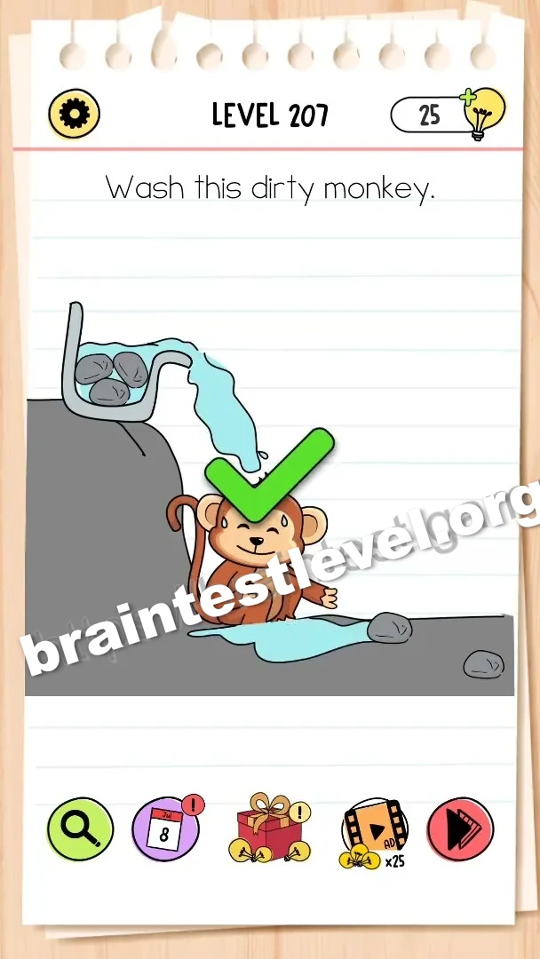 Brain Test All-Star Level 207 screenshot 2