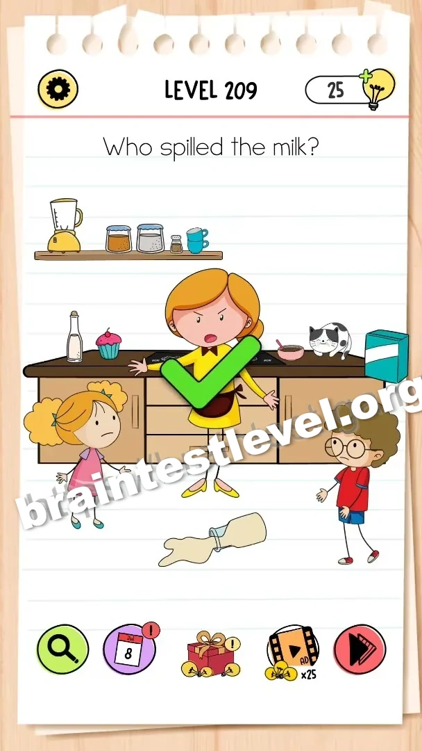 Brain Test All-Star Level 209 screenshot 2