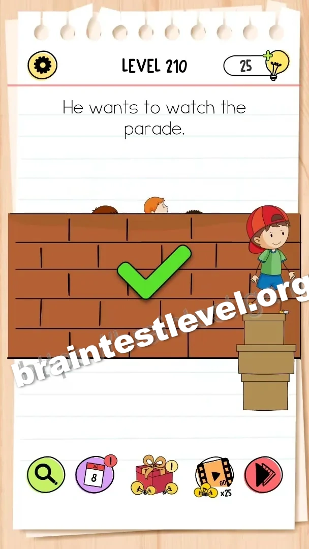 Brain Test All-Star Level 210 screenshot 2