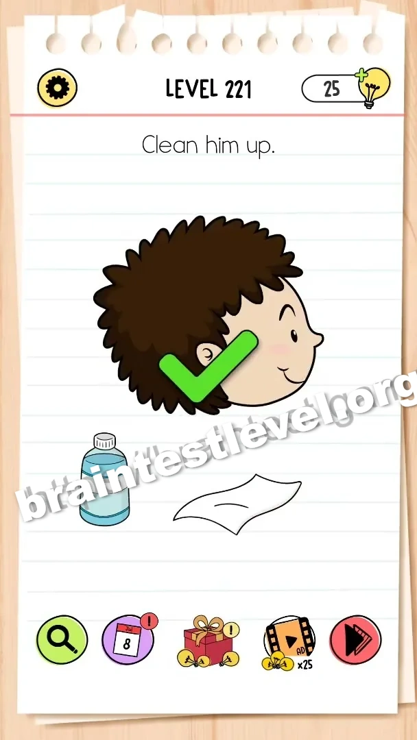 Brain Test All-Star Level 221 screenshot 2