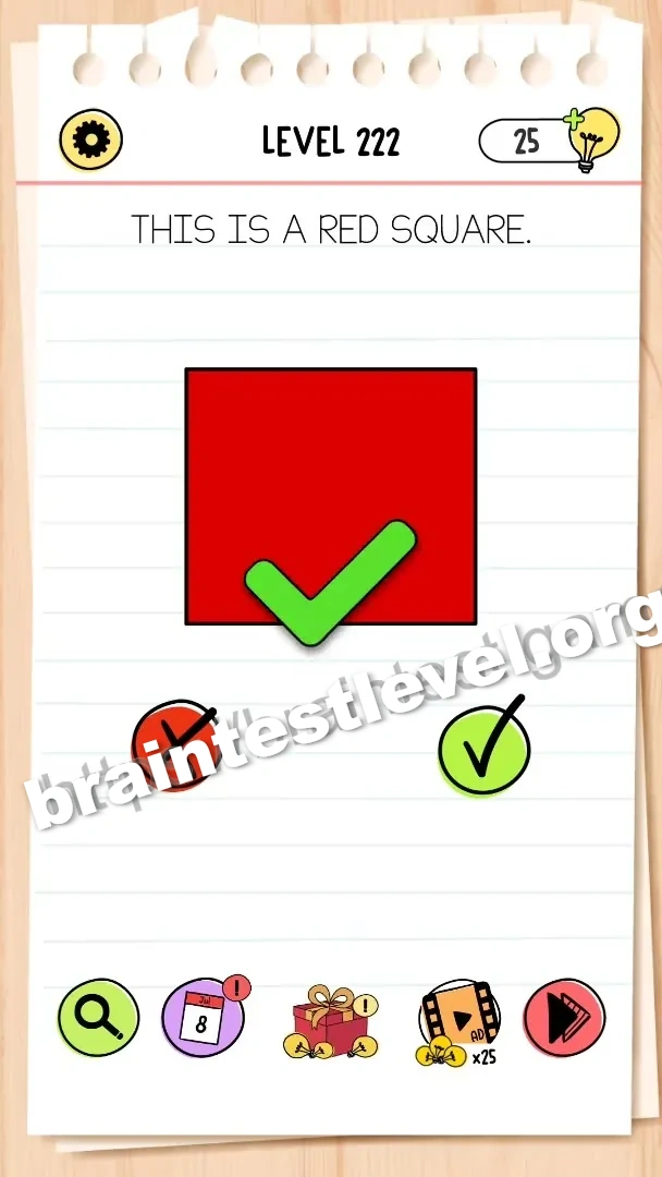 Level 222 screenshot
