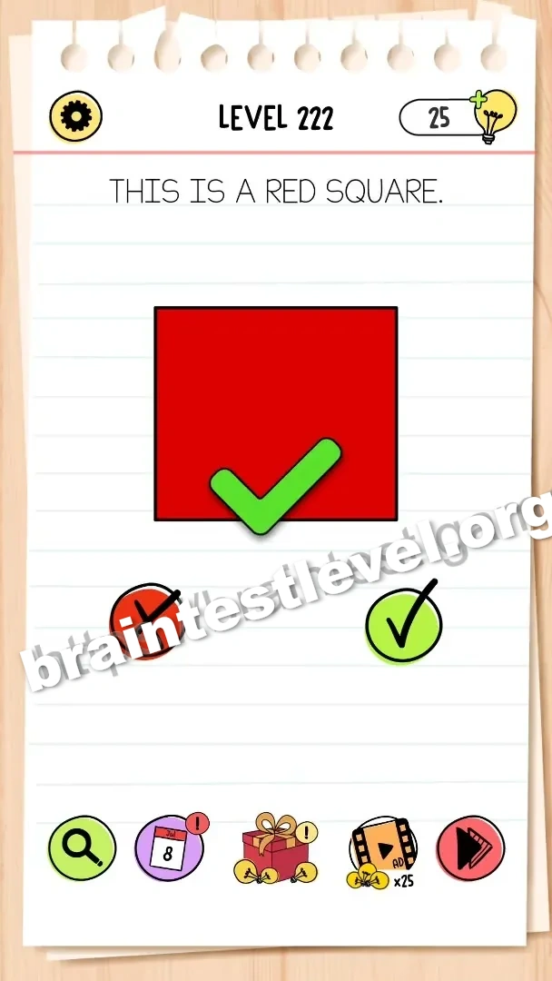 Brain Test All-Star Level 222 screenshot 2