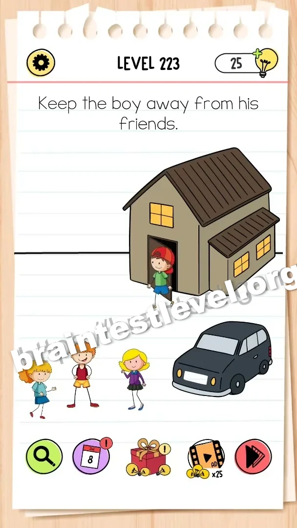 Level 223 screenshot