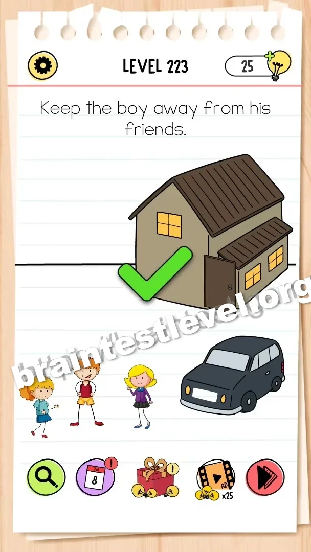 Brain Test All-Star Level 223 screenshot 2