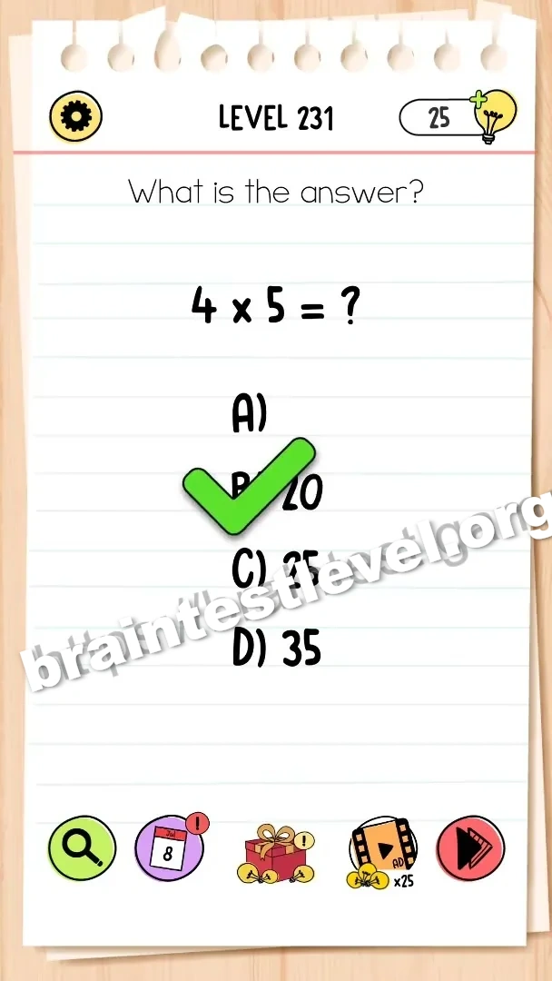 Brain Test All-Star Level 231 screenshot 2