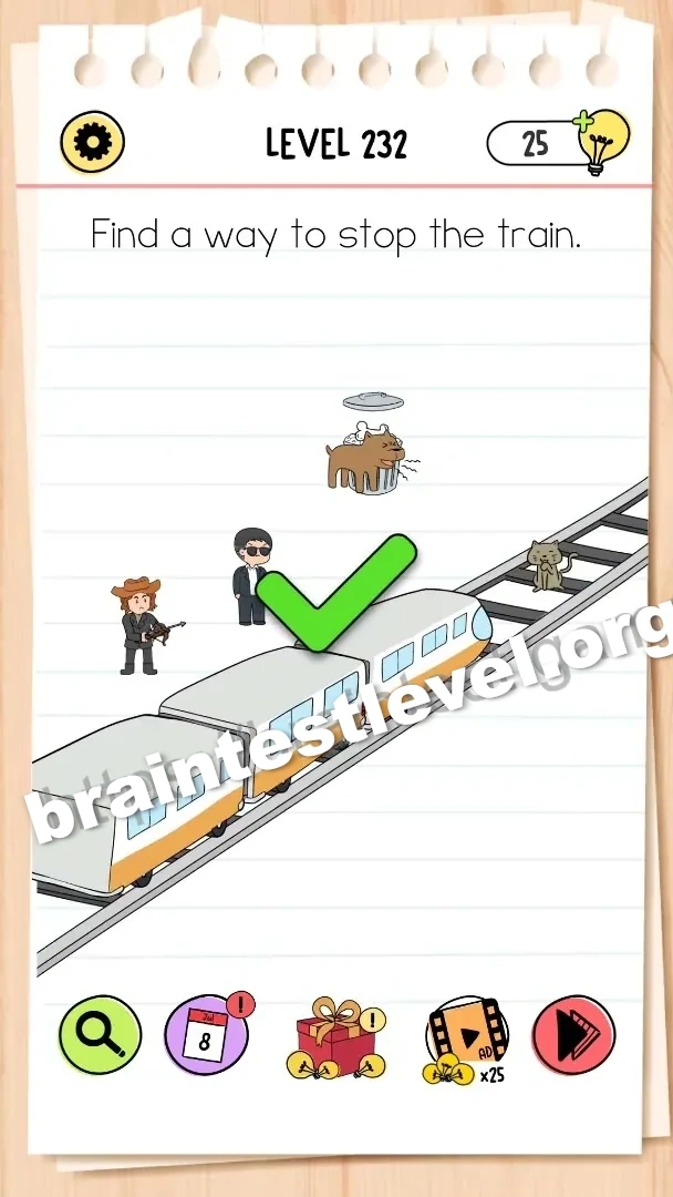 Brain Test All-Star Level 232 screenshot 2