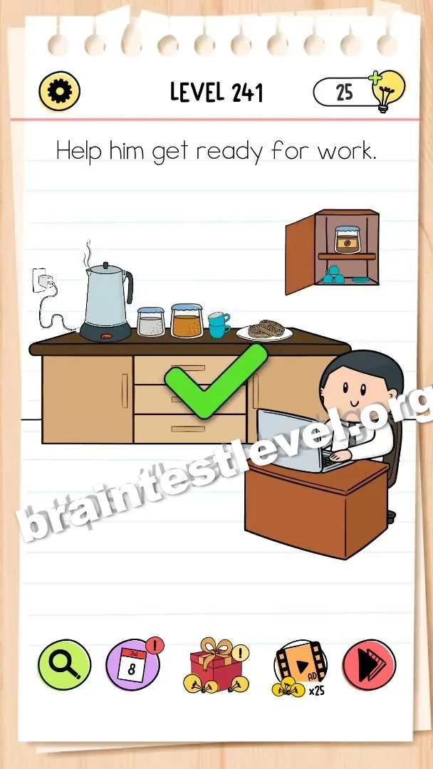 Brain Test All-Star Level 241 screenshot 2