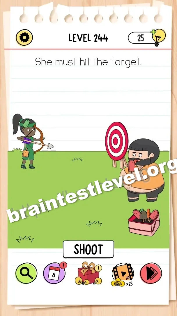 Level 244 screenshot