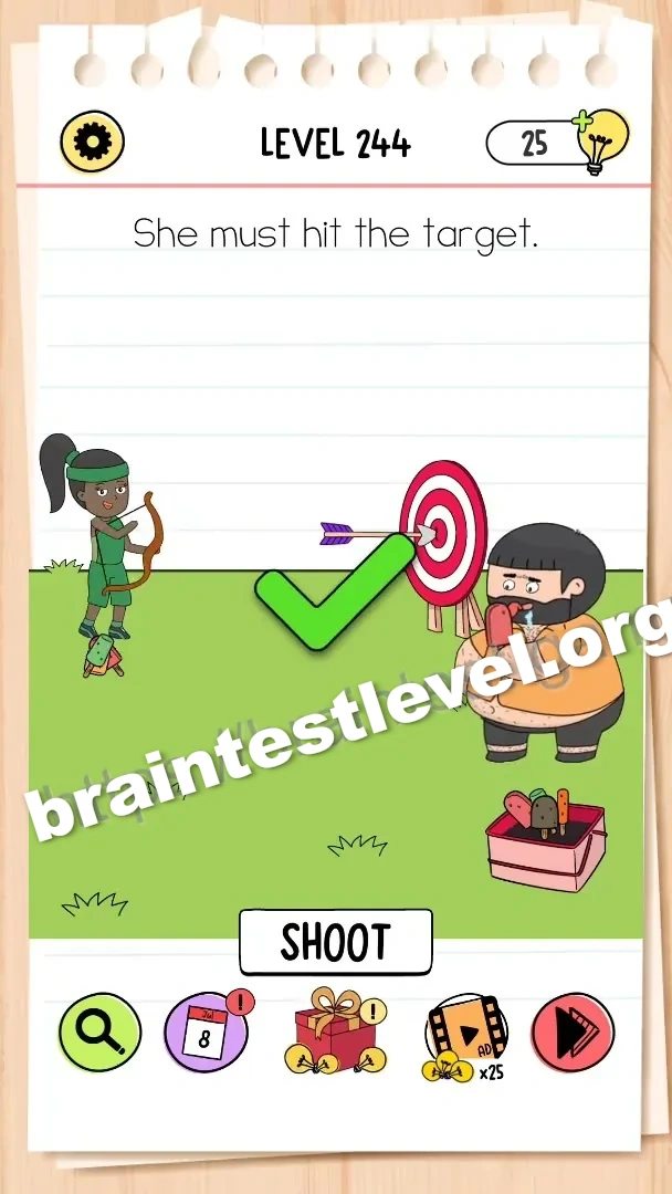 Brain Test All-Star Level 244 screenshot 2