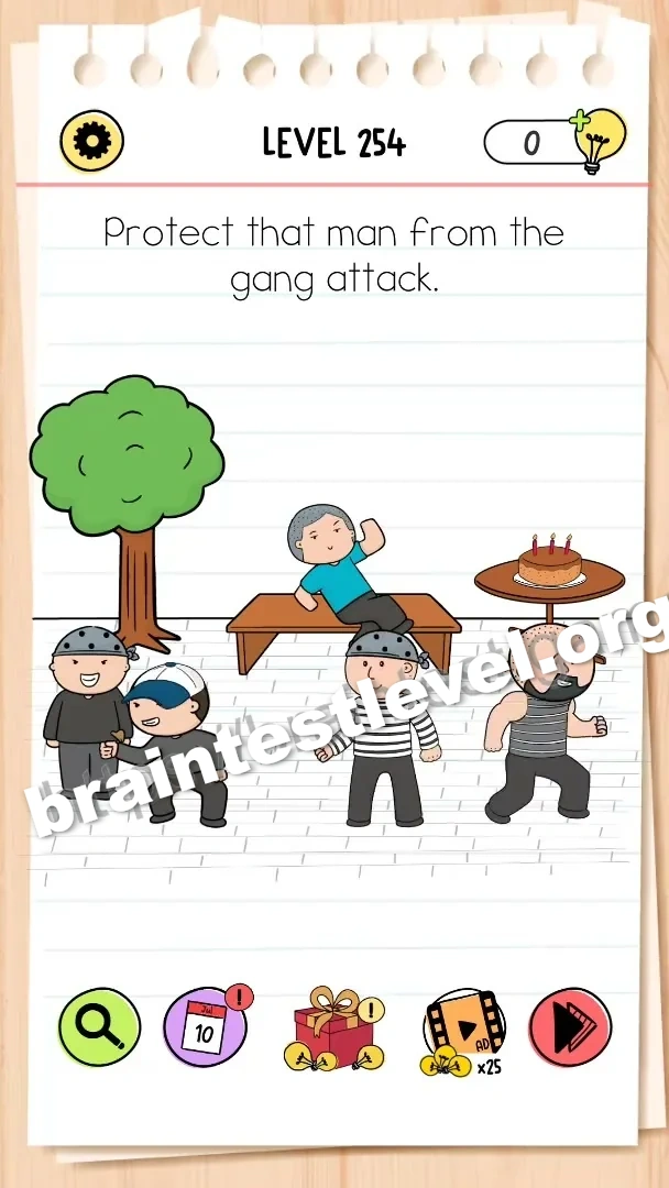 Level 254 screenshot