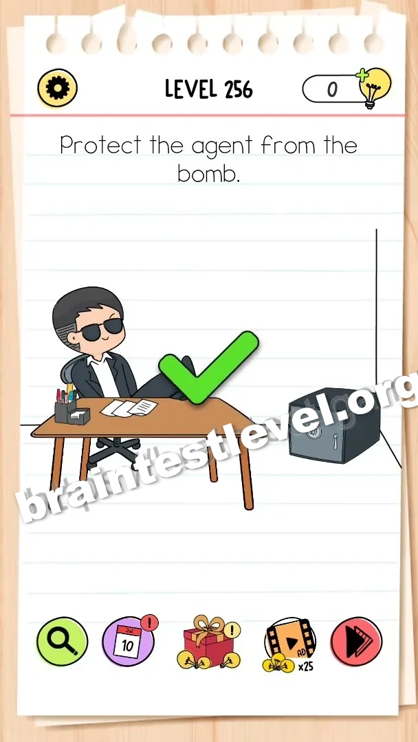 Brain Test All-Star Level 256 screenshot 2