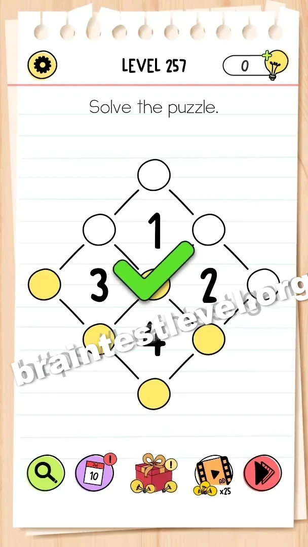 Level 257 screenshot