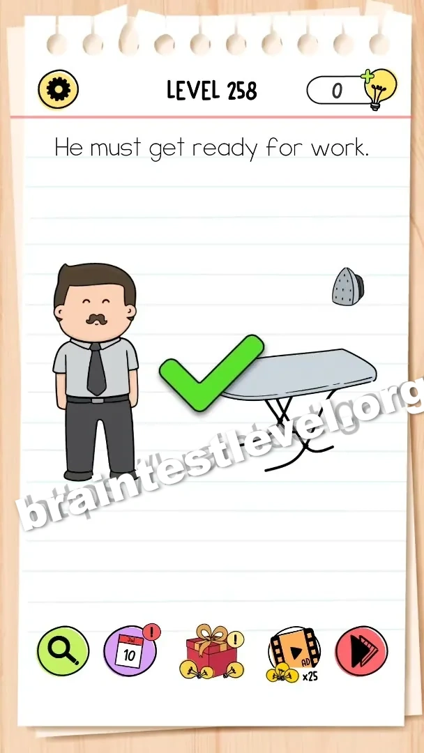 Brain Test All-Star Level 258 screenshot 2