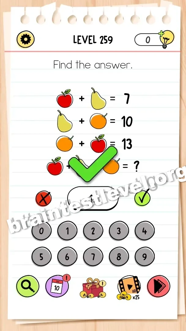 Level 259 screenshot