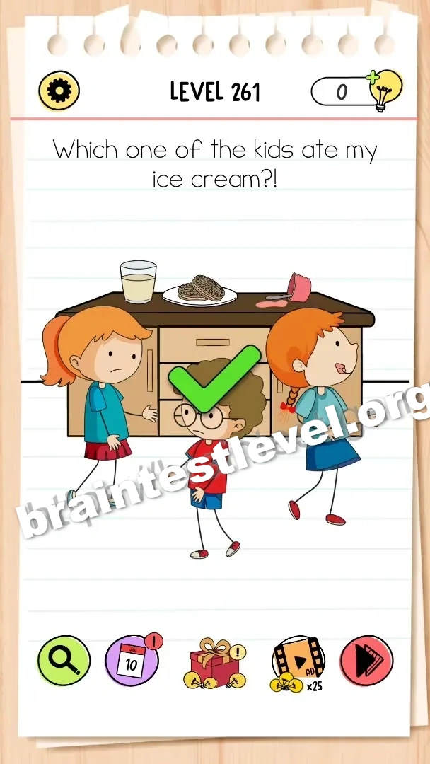Level 261 screenshot
