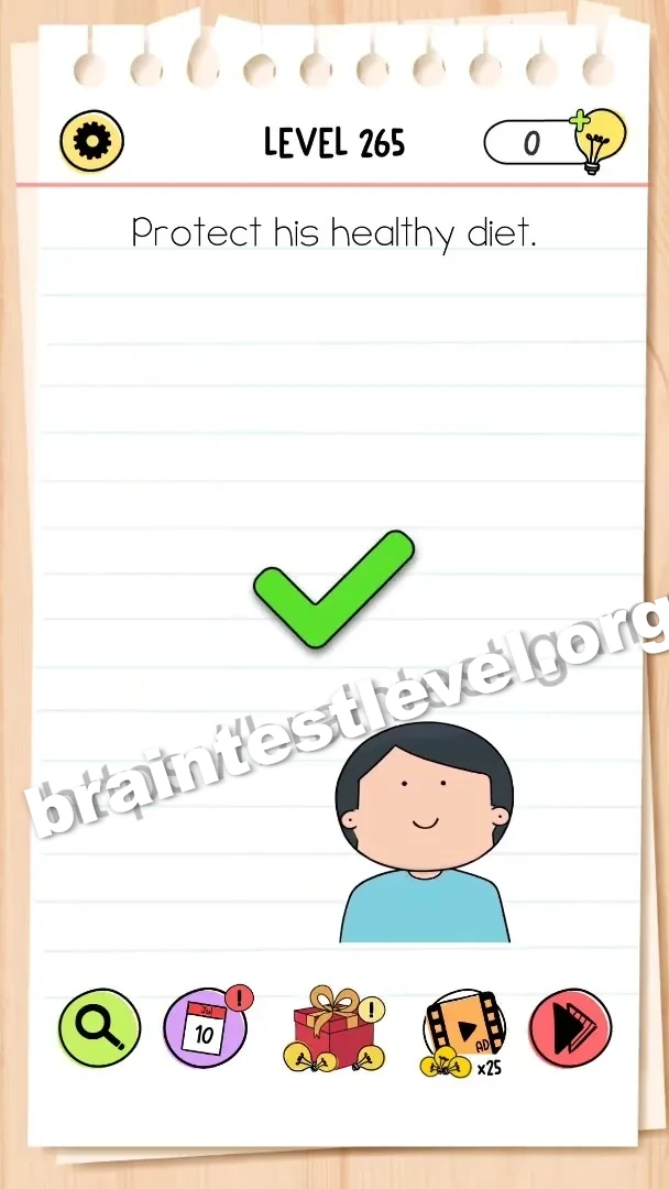 Brain Test All-Star Level 265 screenshot 2