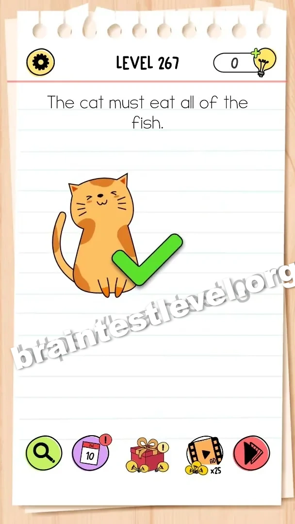 Brain Test All-Star Level 267 screenshot 2