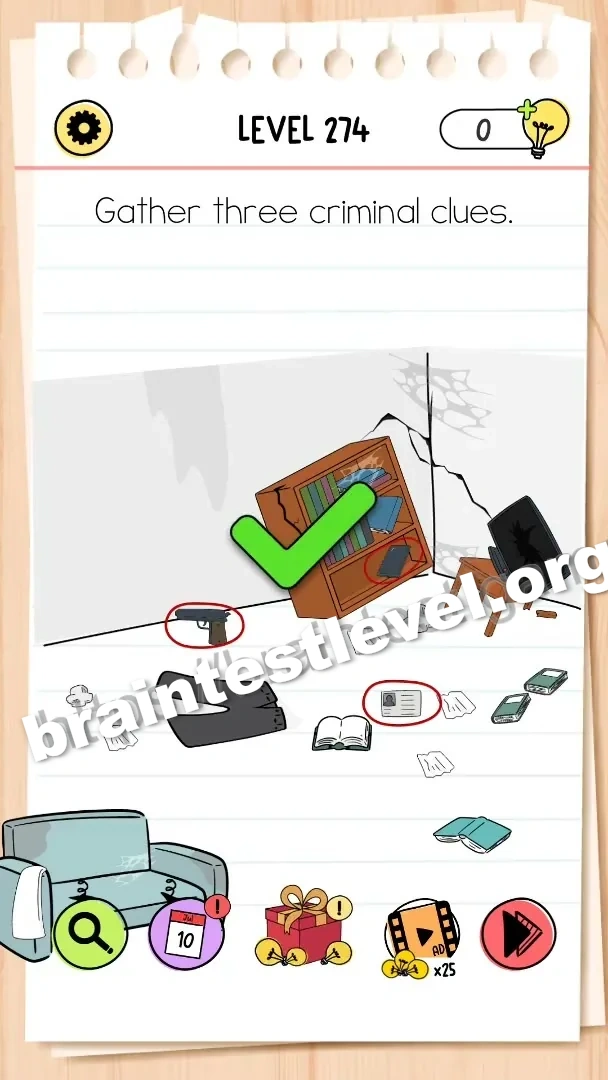 Brain Test All-Star Level 274 screenshot 2