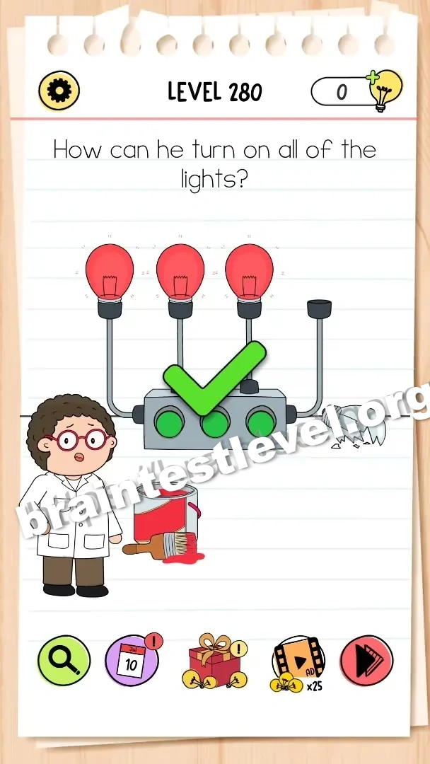 Brain Test All-Star Level 280 screenshot 2