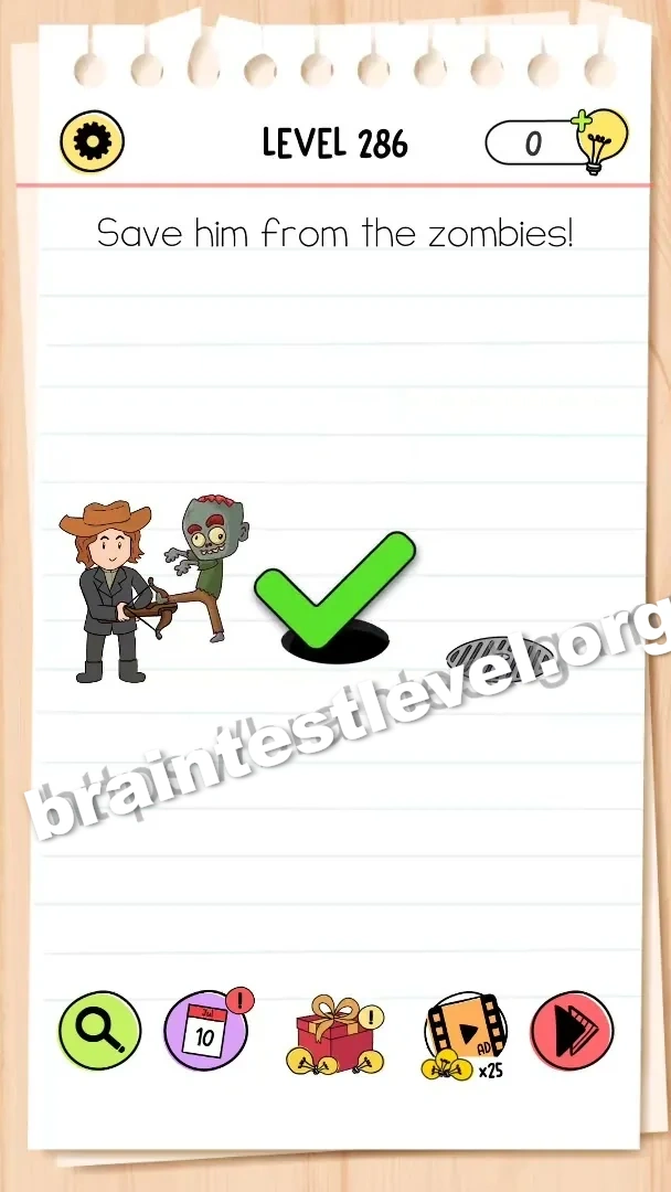 Brain Test All-Star Level 286 screenshot 2