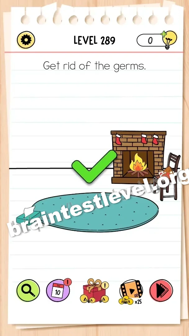 Brain Test All-Star Level 289 screenshot 2