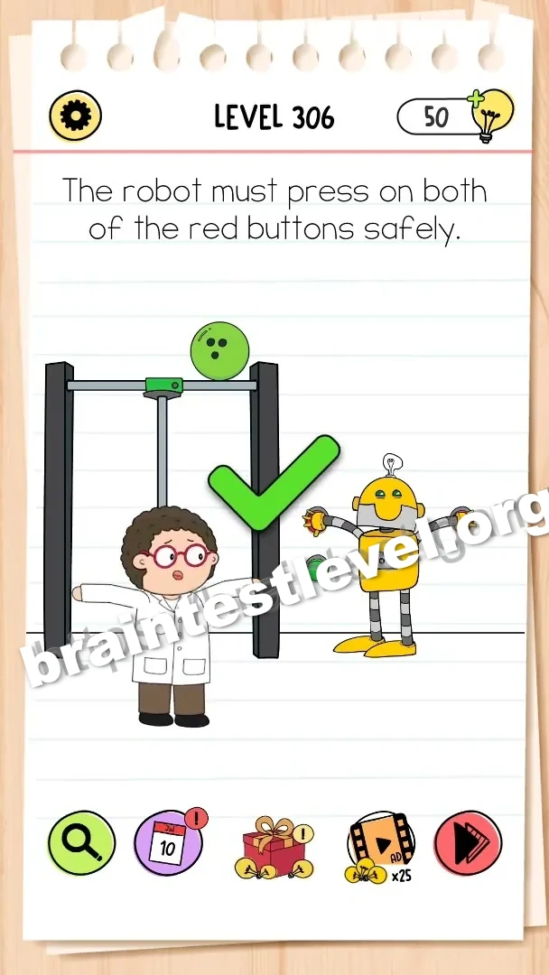 Brain Test All-Star Level 306 screenshot 2