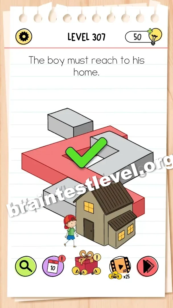 Brain Test All-Star Level 307 screenshot 2