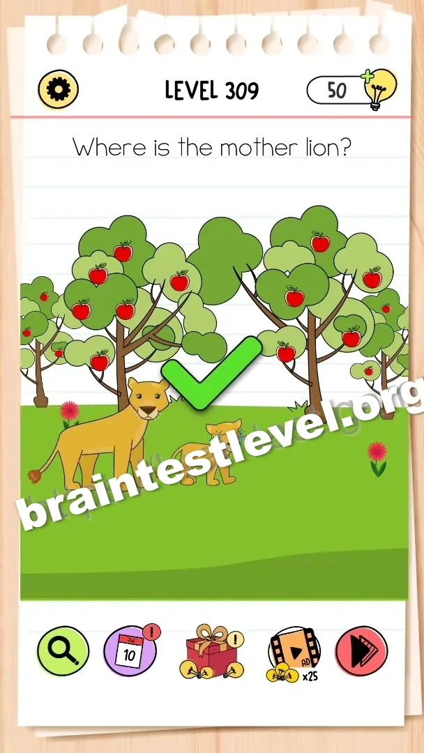 Brain Test All-Star Level 309 screenshot 2